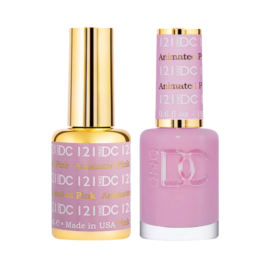 #121 - DND DC Gel UV/LED Soak Off - Rosa animado