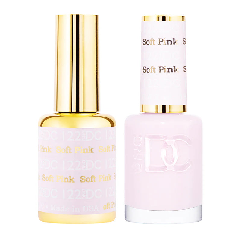 #122 - DND DC Gel UV/LED Soak Off - Rosa suave