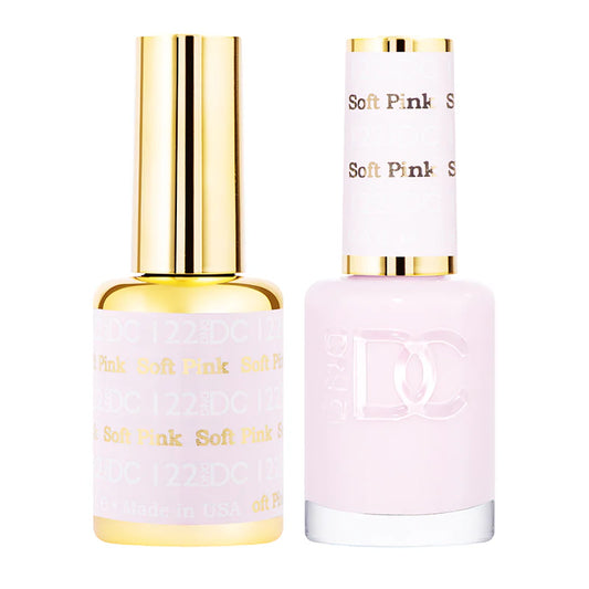 #122 - DND DC Gel UV/LED Soak Off - Rosa suave