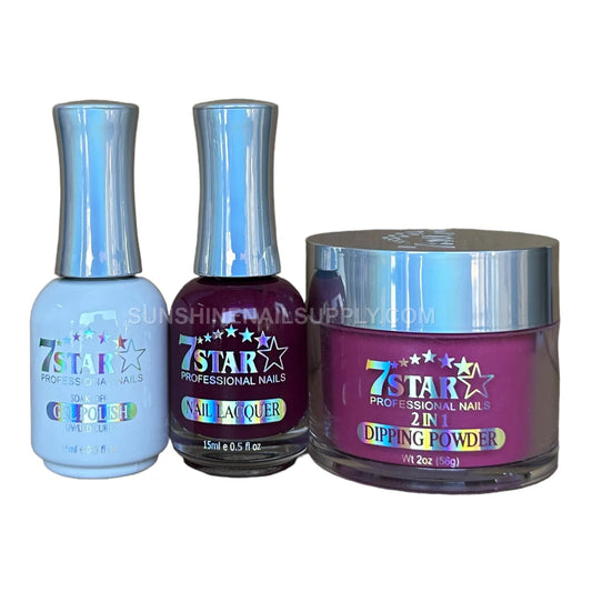#124 - 7 Star UV/LED Soak Off Gel Polish 3 in 1