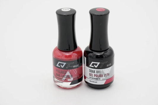 #124 QT- Esmalte en gel UV/LED de secado rápido