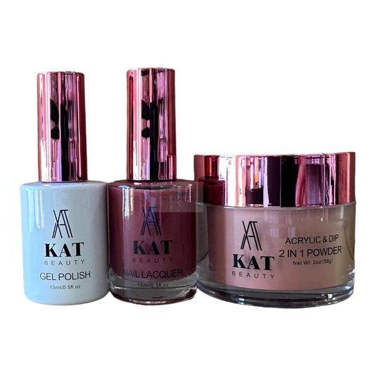 #128 - KAT UV/LED Soak Off Gel polish 3in1
