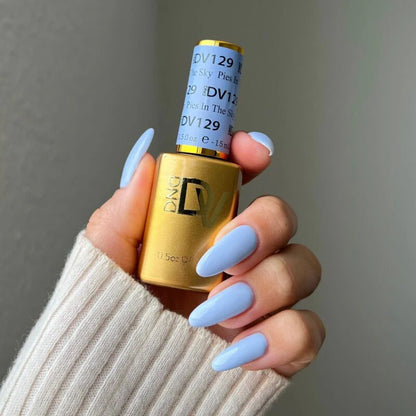 #129 - Esmalte en gel DND Diva UV/LED Soak Off - Pies In The Sky