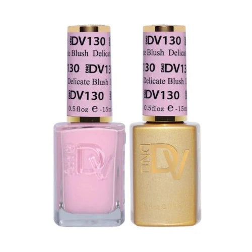 #130 - Esmalte en gel DND Diva UV/LED Soak Off - Rubor delicado