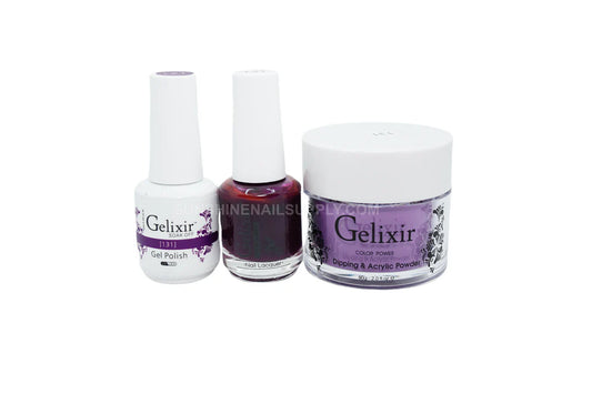 #131- Gelixir UV/LED Soak Off Matching Gel and Polish 3in1