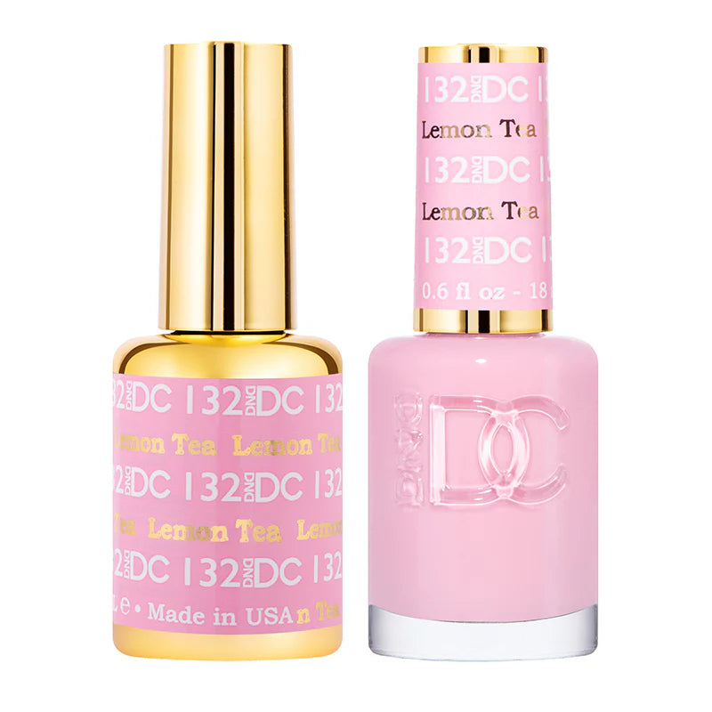 #132 - DND DC Gel UV/LED Soak Off - Té de limón