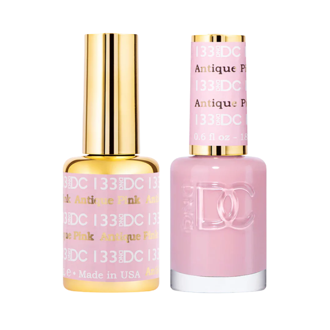 #133 - DND DC Gel UV/LED Soak Off - Rosa antiguo