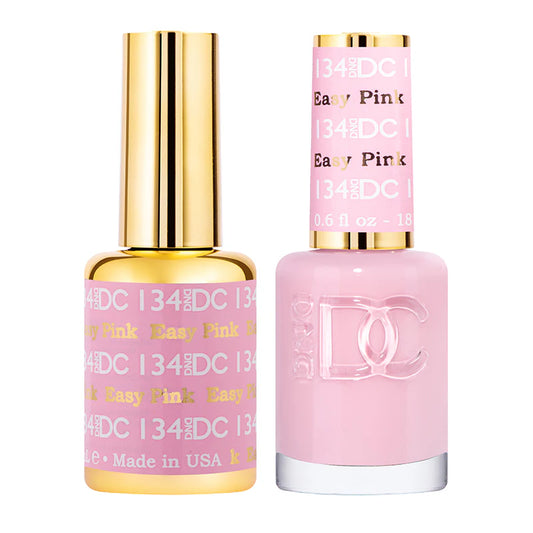 #134 - DND DC Gel UV/LED Soak Off - Rosa Fácil