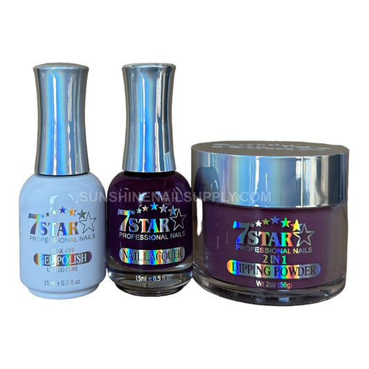 #135 - Esmalte en gel 3 en 1 con protección UV/LED de 7 Star