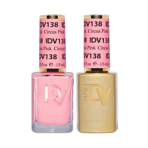 #138 - Esmalte en gel DND Diva UV/LED Soak Off - Rosa circo