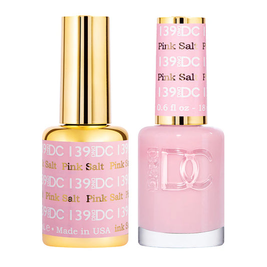 #139 - DND DC Gel UV/LED Soak Off - Sal rosa