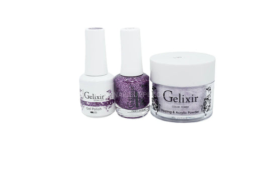 #139- Gelixir UV/LED Soak Off Matching Gel and Polish 3in1