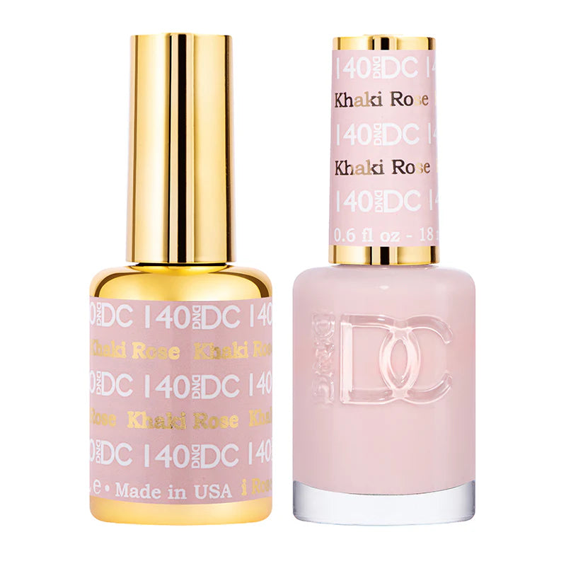 #140 - DND DC Gel UV/LED Soak Off - Rosa caqui