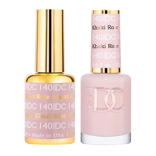 #140 - DND DC Gel UV/LED Soak Off - Rosa caqui