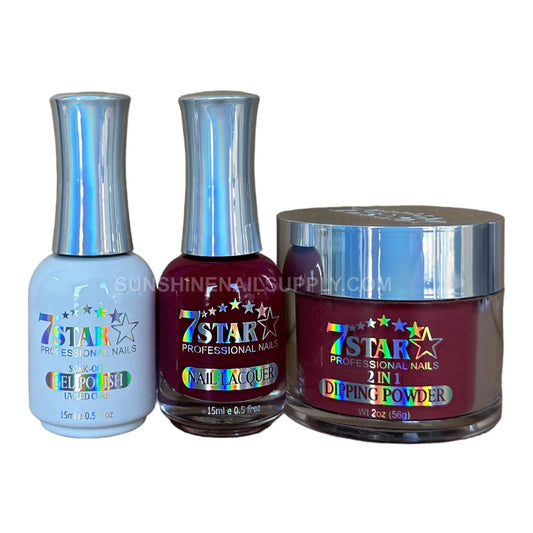 #142 - Esmalte en gel 3 en 1 con protección UV/LED de 7 Star