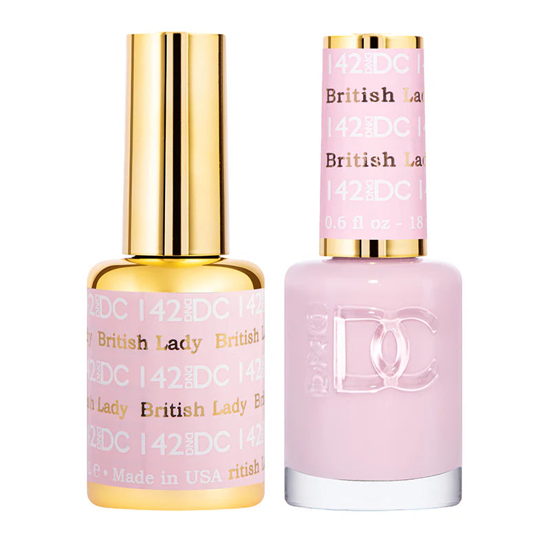 #142 - DND DC Gel UV/LED Soak Off - Dama Británica
