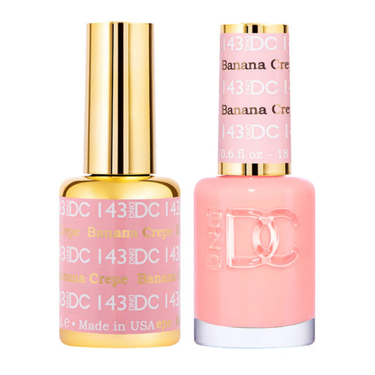 #143 - DND DC Gel UV/LED Soak Off - Banana Crepe
