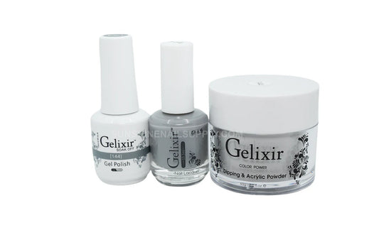 #144- Gelixir UV/LED Soak Off Matching Gel and Polish 3in1