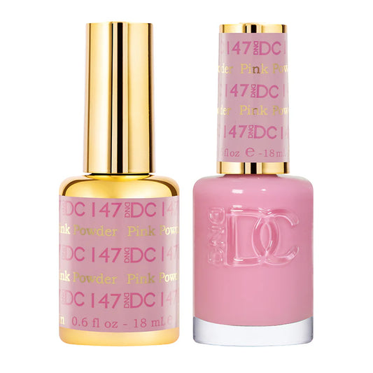 #147 - DND DC Gel UV/LED Soak Off - Polvo rosa