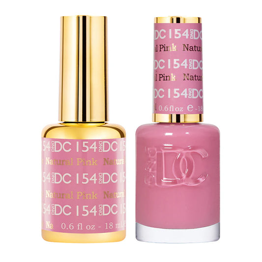 #154 - DND DC Gel UV/LED Soak Off - Rosa natural