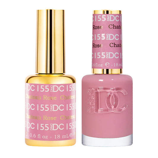 #155 - DND DC Gel UV/LED Soak Off - Rosa Chateau
