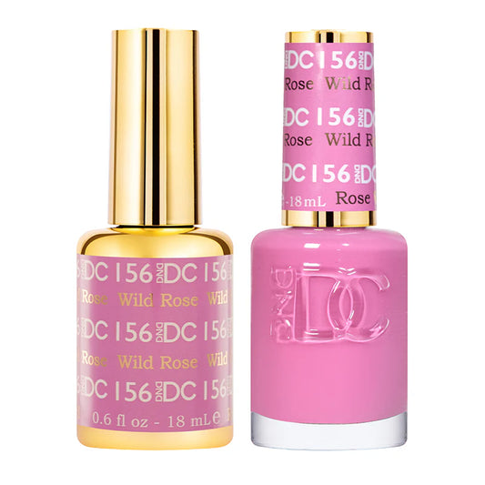 #156 - DND DC Gel UV/LED Soak Off - Rosa salvaje