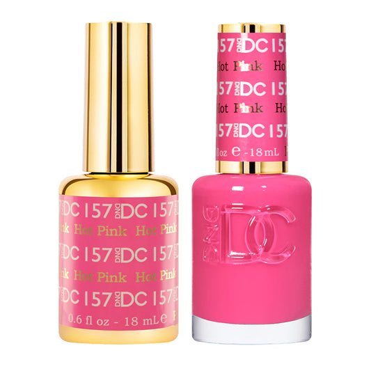 #157 - DND DC Gel UV/LED Soak Off - Rosa fuerte