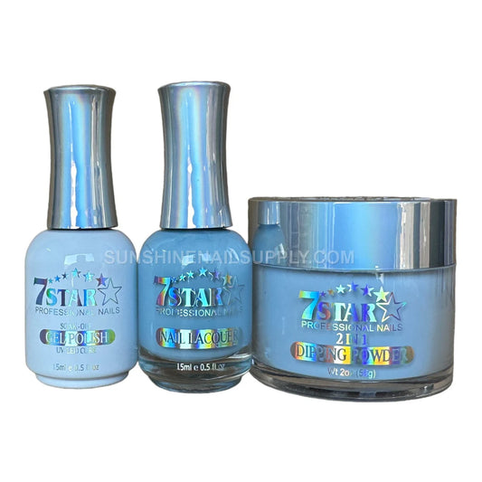 #158 - Esmalte en gel 3 en 1 con protección UV/LED de 7 Star