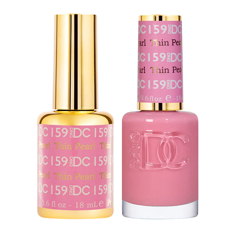 #159 - DND DC Gel UV/LED Soak Off - Perla fina