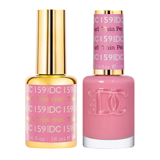 #159 - DND DC Gel UV/LED Soak Off - Perla fina