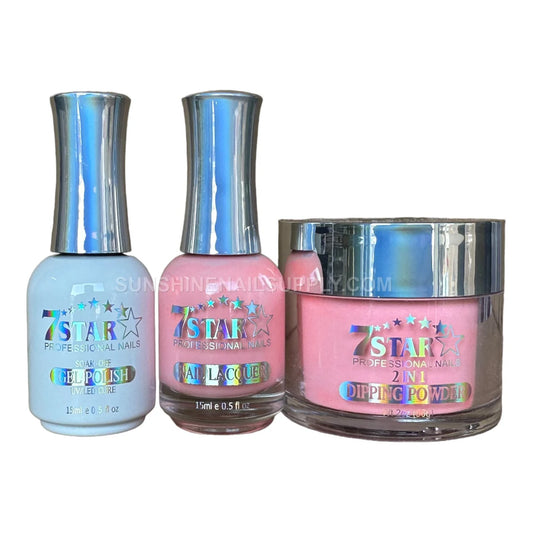 #163 - Esmalte en gel 3 en 1 con protección UV/LED de 7 Star