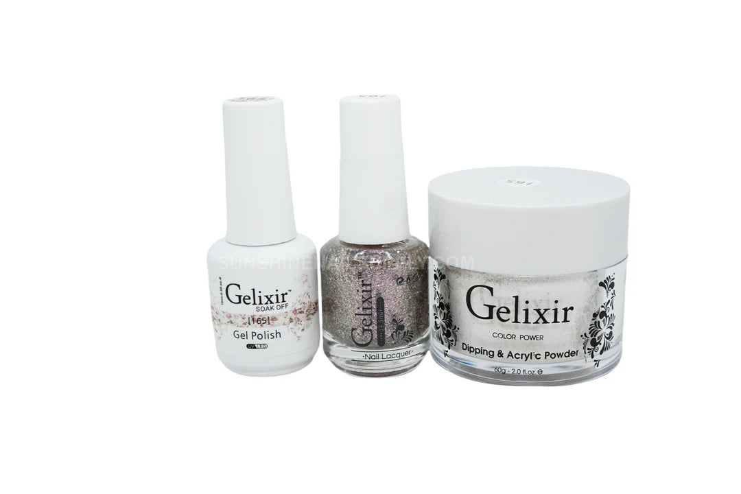 #165 - Gelixir UV/LED Soak Off Matching Gel and Polish 3in1
