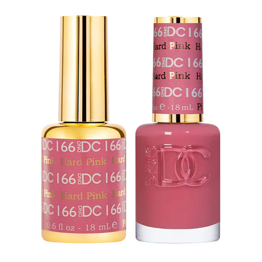 #166 - DND DC Gel UV/LED Soak Off - Rosa Fuerte