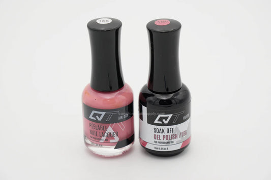 #166 QT- Esmalte en gel UV/LED de secado rápido