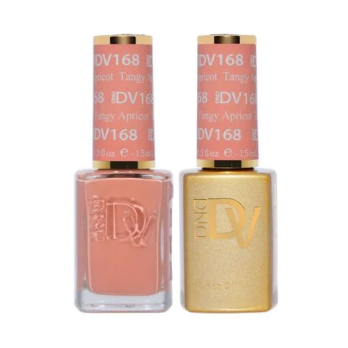 #168 - Esmalte en gel DND Diva UV/LED Soak Off - Albaricoque picante