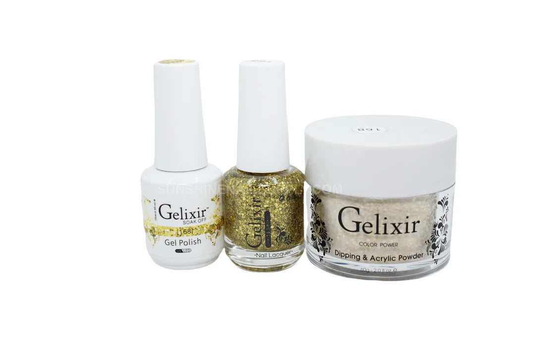 #168 - Gelixir UV/LED Soak Off Matching Gel and Polish 3in1