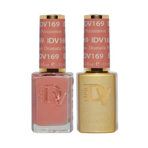 #169 - Esmalte en gel DND Diva UV/LED Soak Off - Caqui dramático