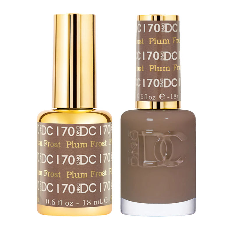 #170 - DND DC Gel UV/LED Soak Off - Ciruela Escarchada