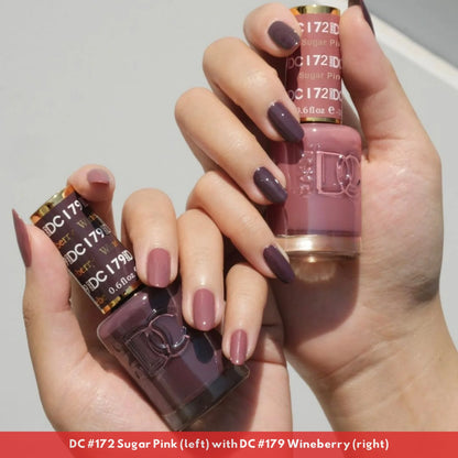 #179 - DND DC Gel UV/LED Soak Off - Wineberry