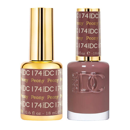 #174 - DND DC Gel UV/LED Soak Off - Peonía