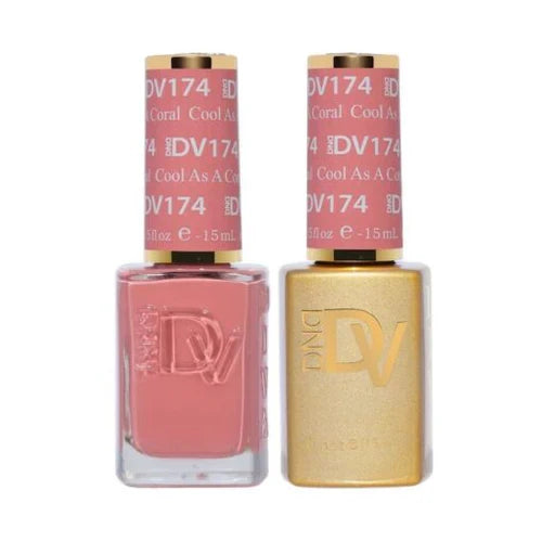 #174 - Esmalte en gel DND Diva UV/LED Soak Off - Fresco como un coral