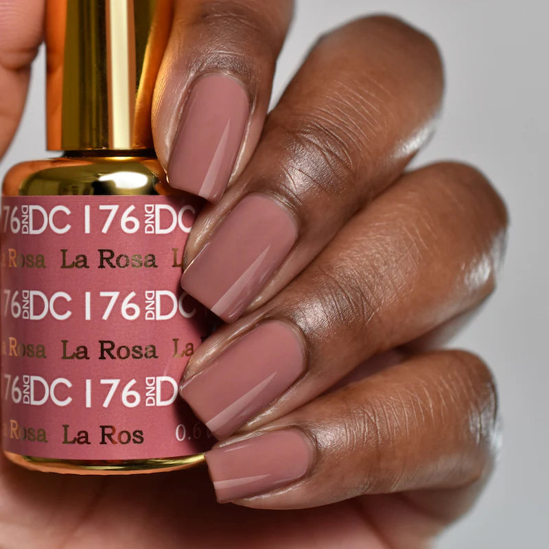 #176 - Esmalte de gel DND DC UV/LED Soak Off - La Rosa