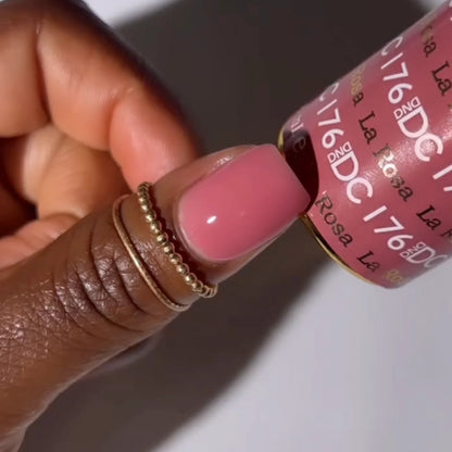 #176 - Esmalte de gel DND DC UV/LED Soak Off - La Rosa