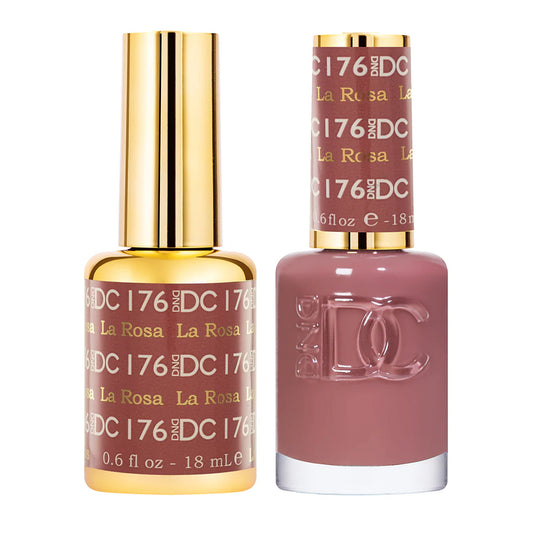 #176 - Esmalte de gel DND DC UV/LED Soak Off - La Rosa