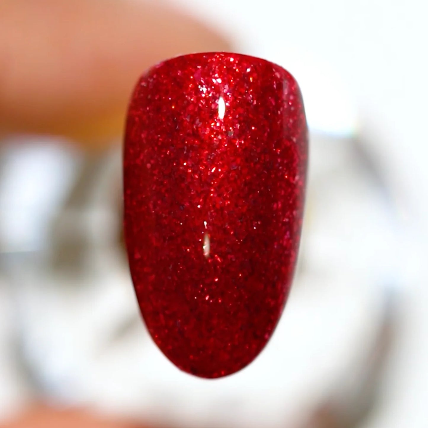 #184 - DND DC Gel UV/LED Soak Off - Rojo Ultra