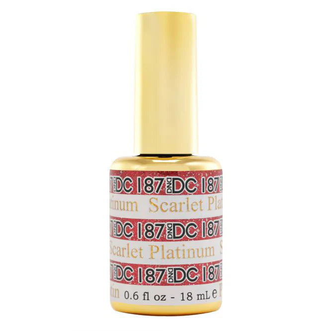 #187 - DND DC Gel UV/LED Soak Off - Escarlata