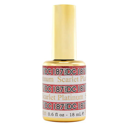 #187 - DND DC Gel UV/LED Soak Off - Escarlata