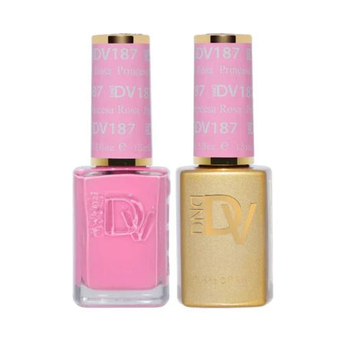 #187 - DND Diva Gel UV/LED Soak Off- Princesa Rosa