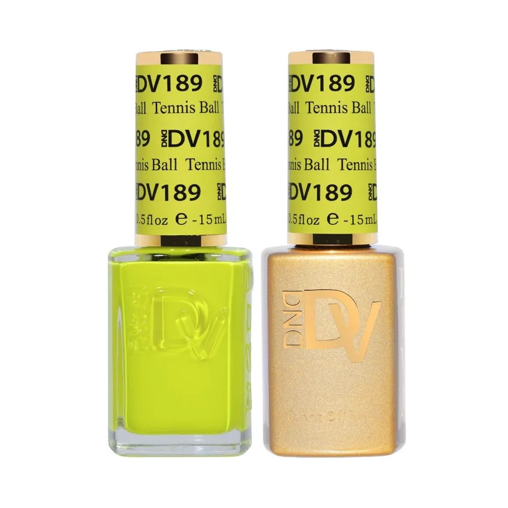 #189 - DND Diva Gel UV/LED Soak Off - Tennis Ball