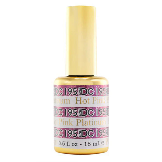 #195 - DND DC Gel UV/LED Soak Off - Rosa fuerte